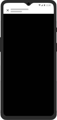 Gamezop Mobile screen with full page ad space suitable for video or banner ads