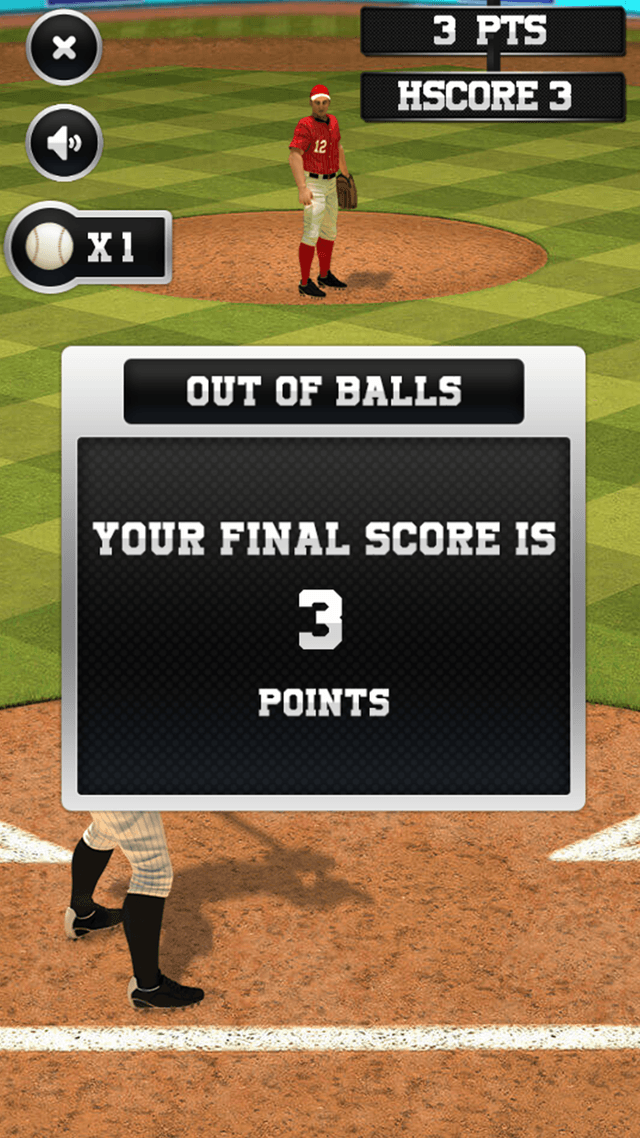 Homerun Hit game screenshot