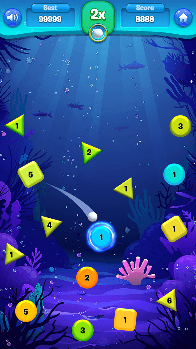 Shape Smash game screenshot