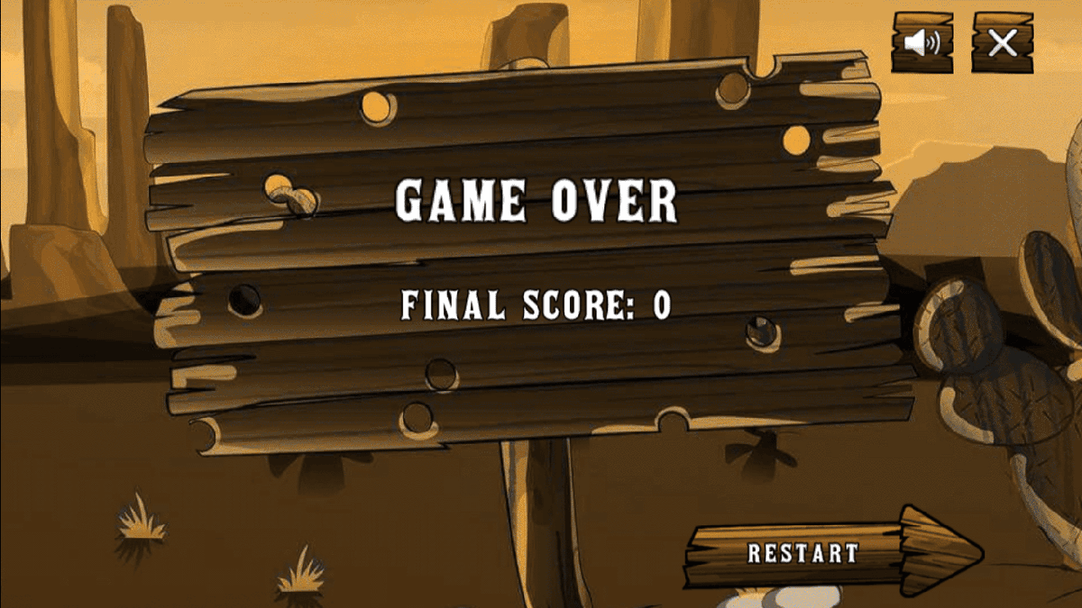 Sheriff's Wrath game screenshot