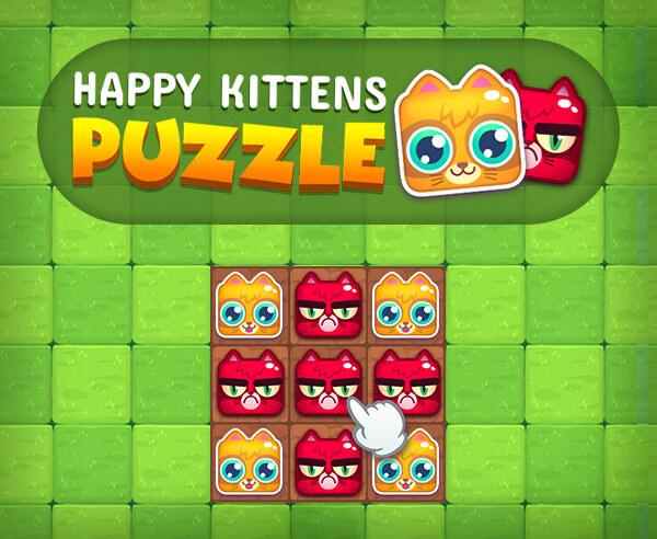 Happy Kittens Puzzle game