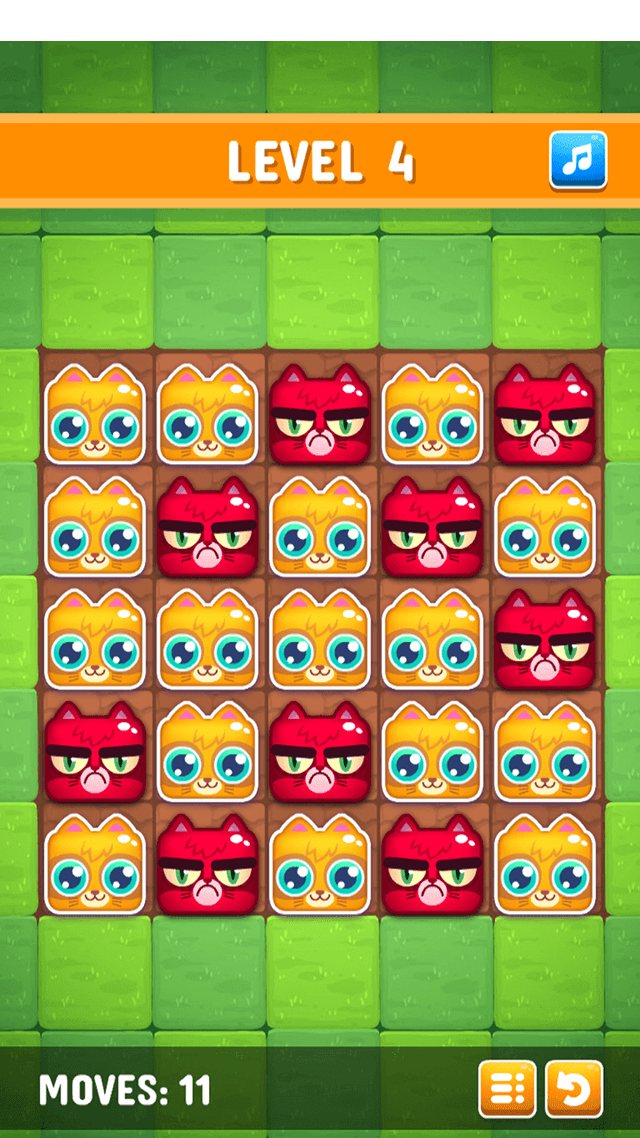 Happy Kittens Puzzle game screenshot