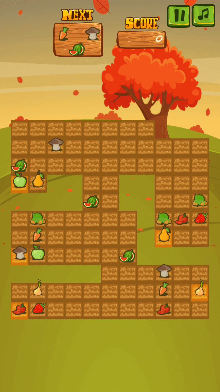 Veggi Rabbit game screenshot