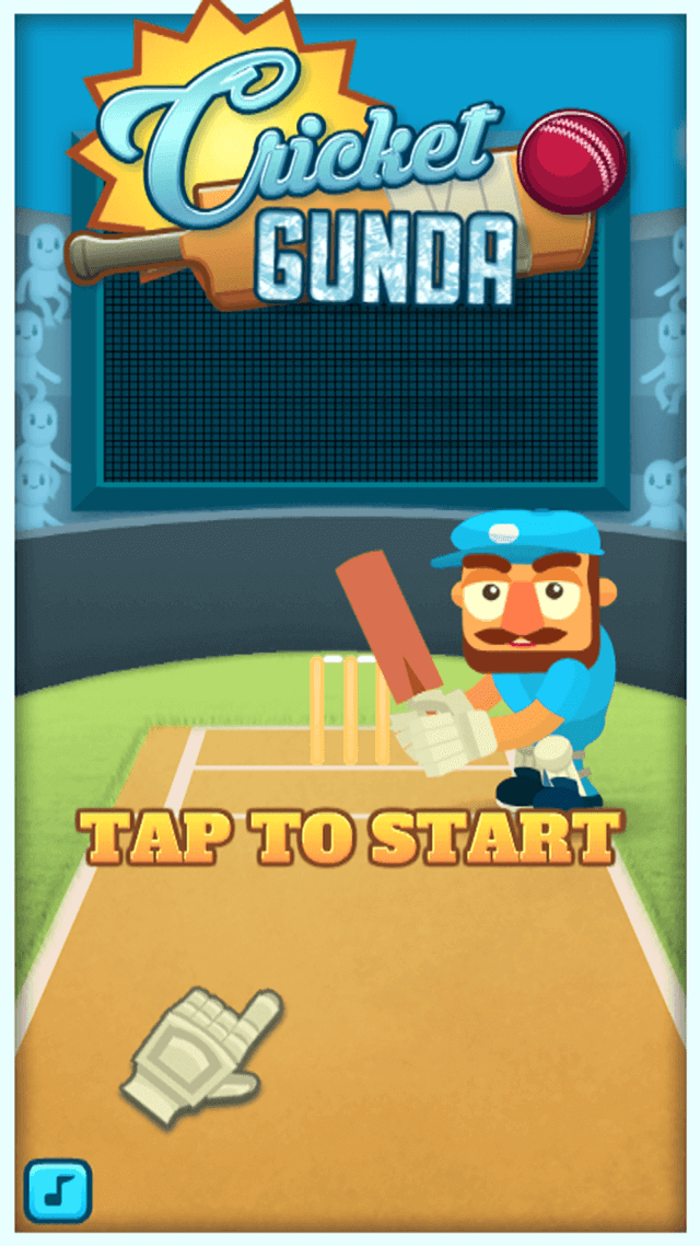 Cricket Gunda game screenshot