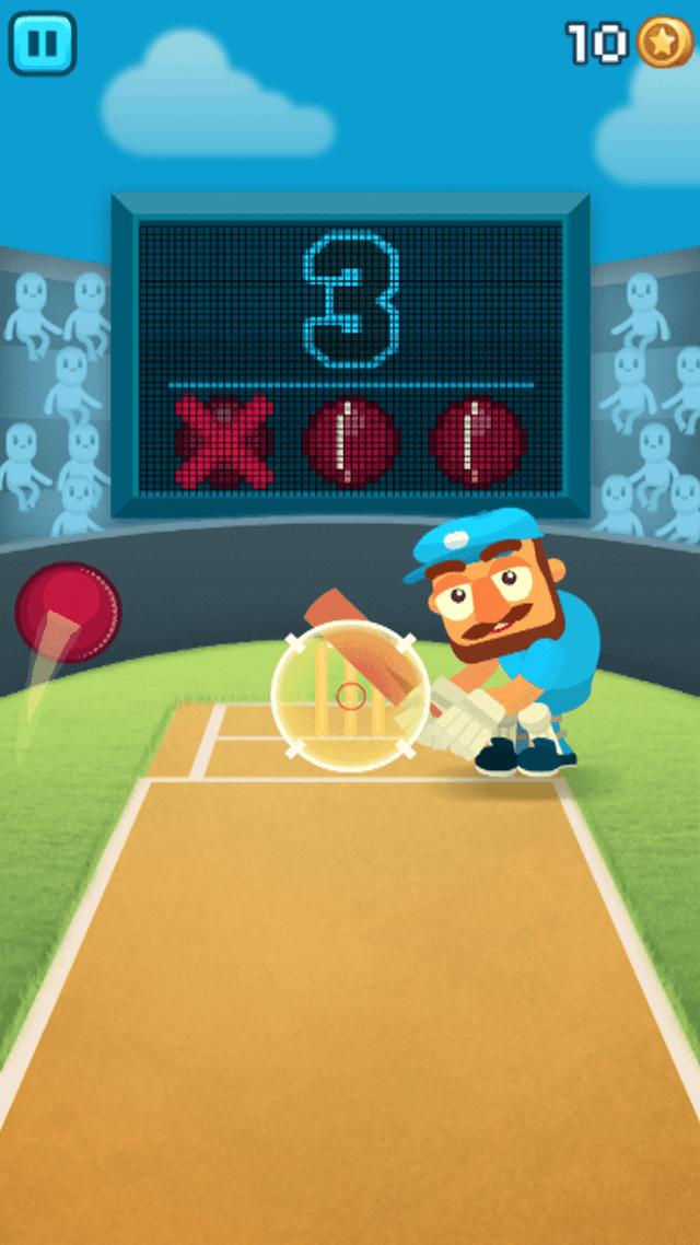 Cricket Gunda game screenshot