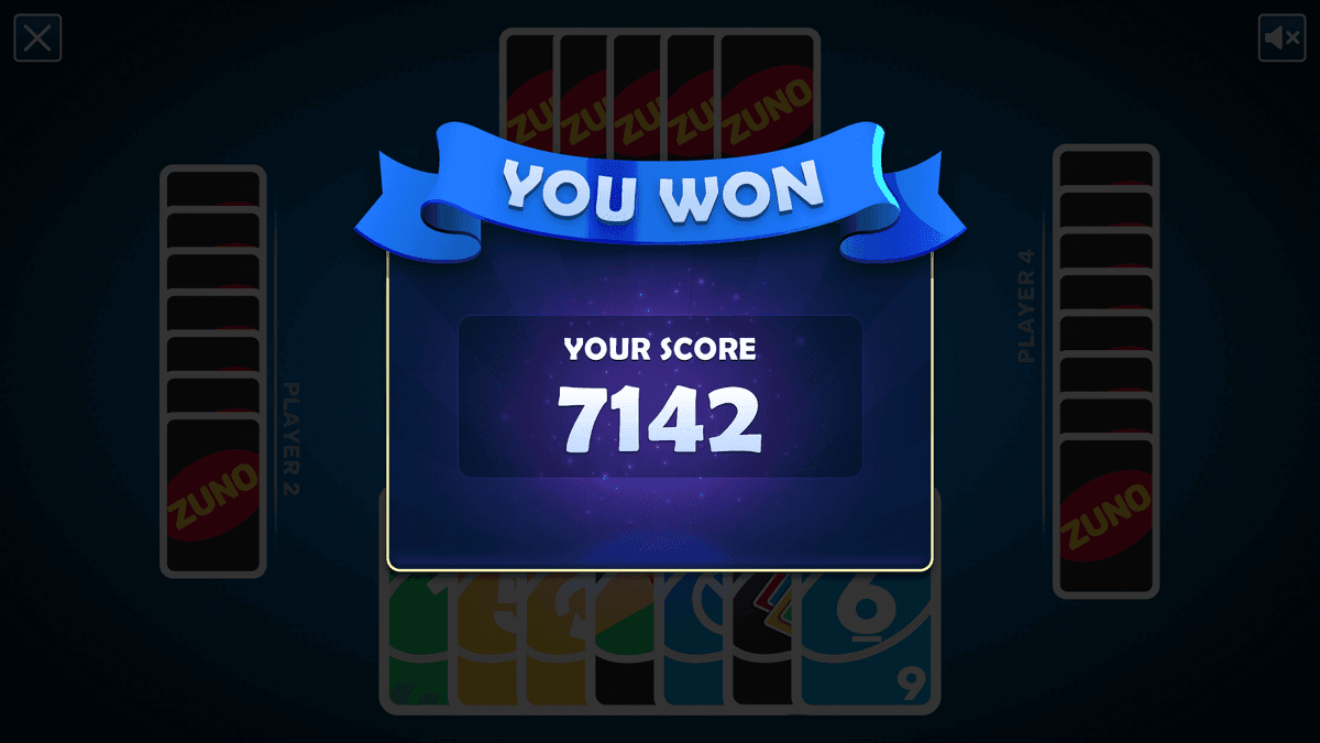 ZUNO game screenshot