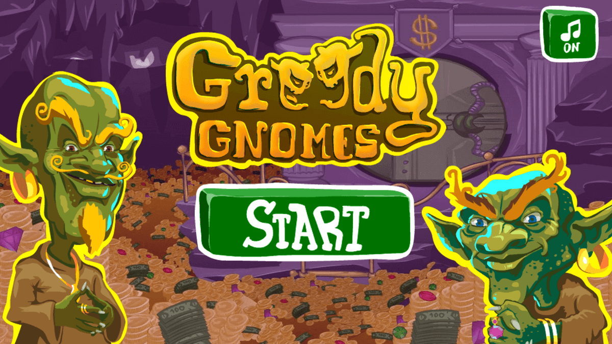 Greedy Gnomes game screenshot