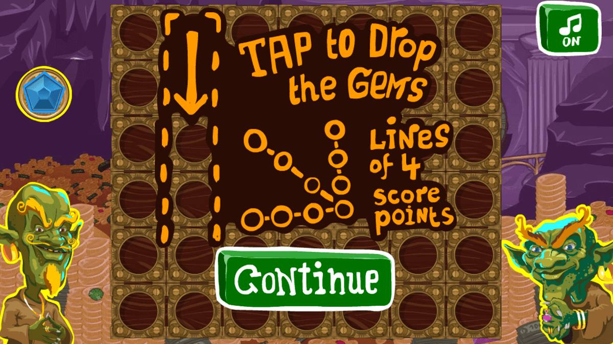 Greedy Gnomes game screenshot