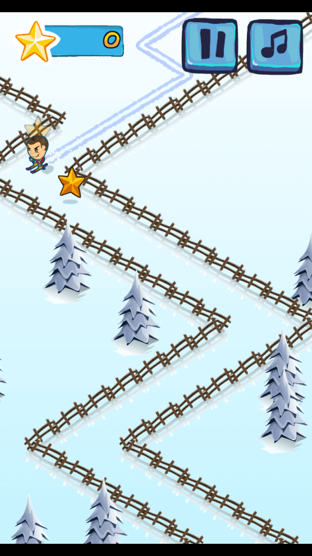 Groovy Ski game screenshot