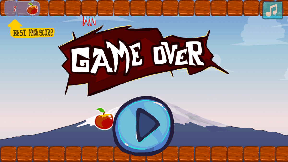 Crunching Ninjas game screenshot