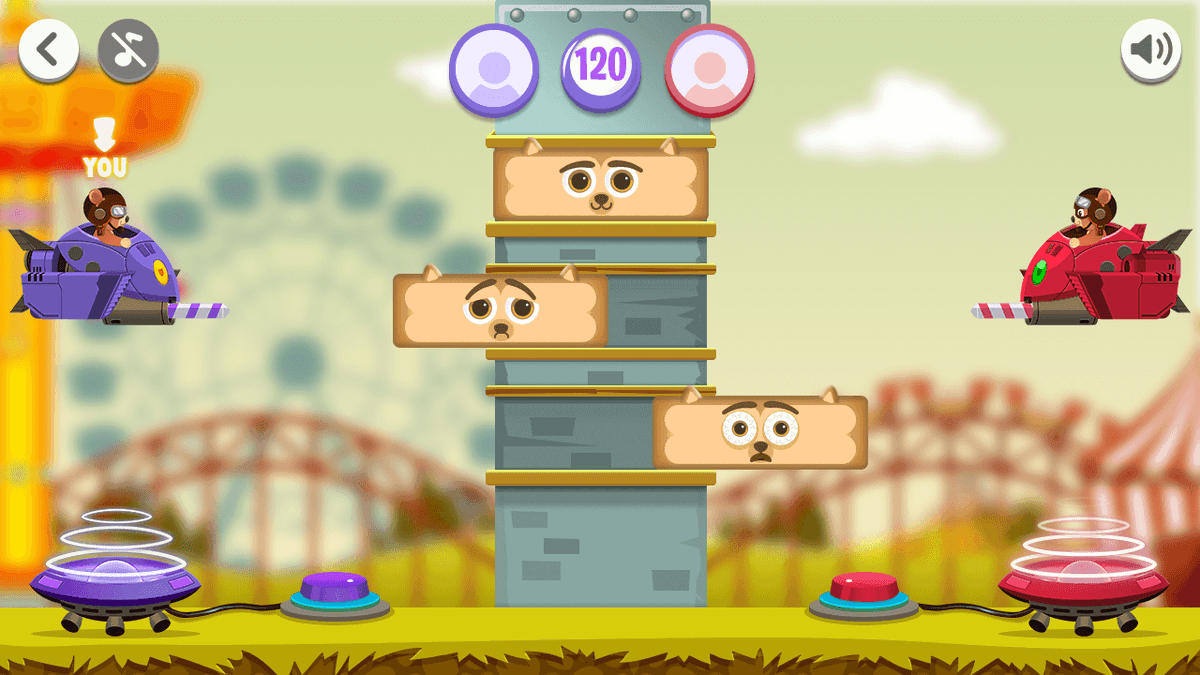 Plane Fight game screenshot