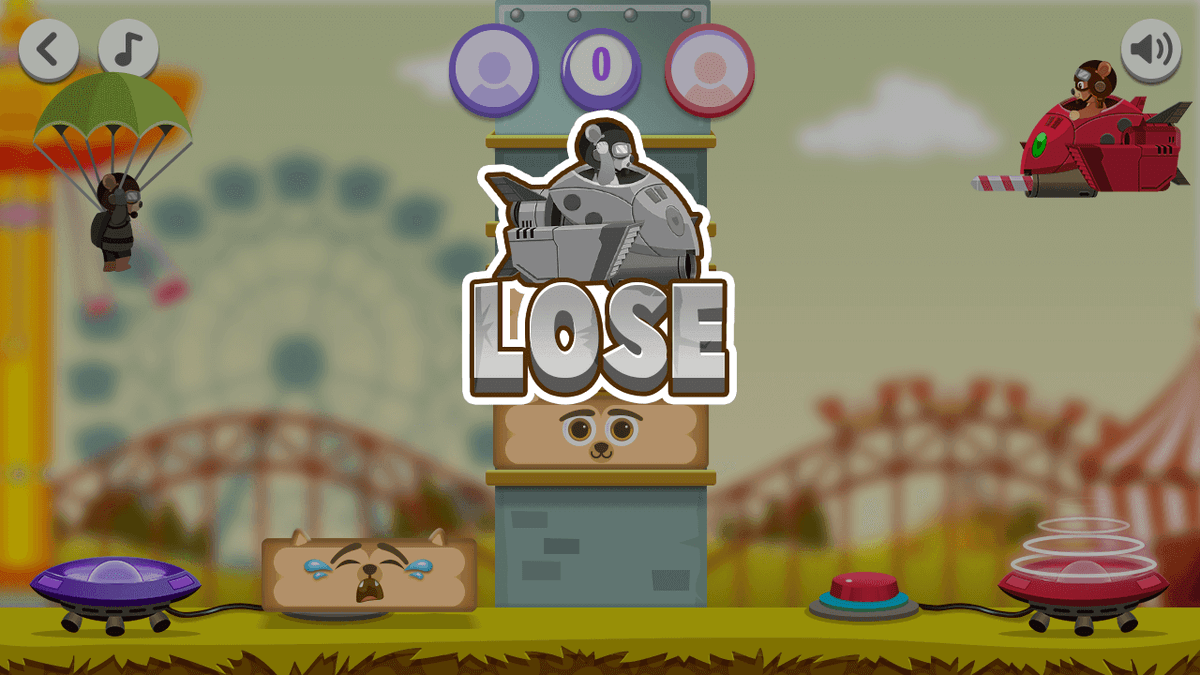 Plane Fight game screenshot