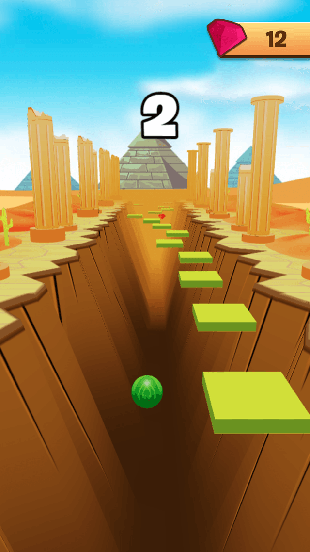 Bouncy game screenshot