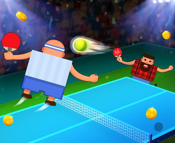 Hipster Tennis game