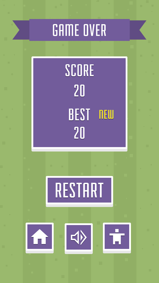 Hipster Tennis game screenshot