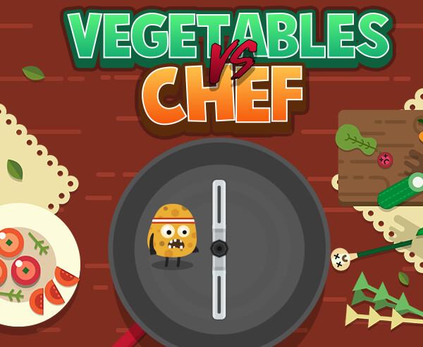 Vegetables vs. Chef game