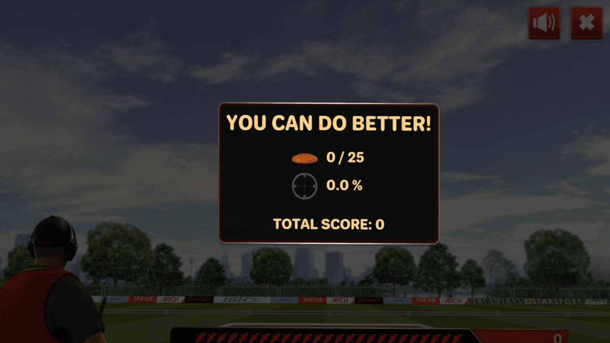 Clay Pigeon: Tap and Shoot game screenshot