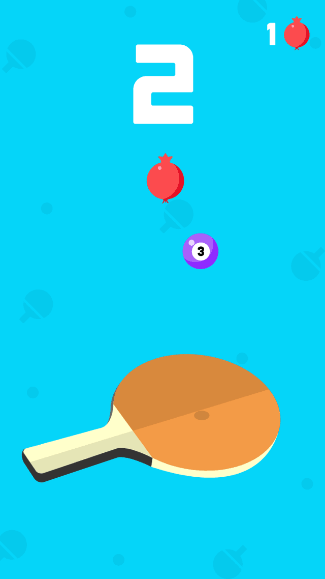 Table Tennis Shots game screenshot