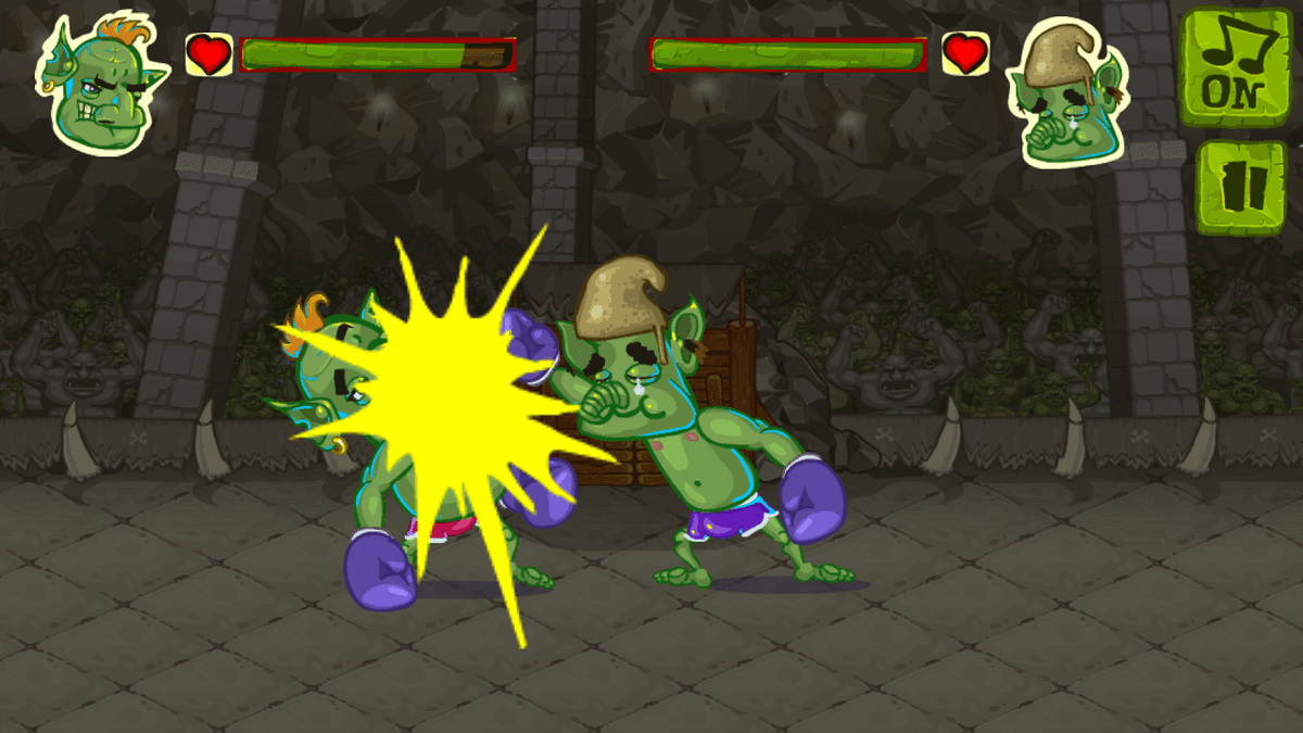 Troll Boxing game screenshot