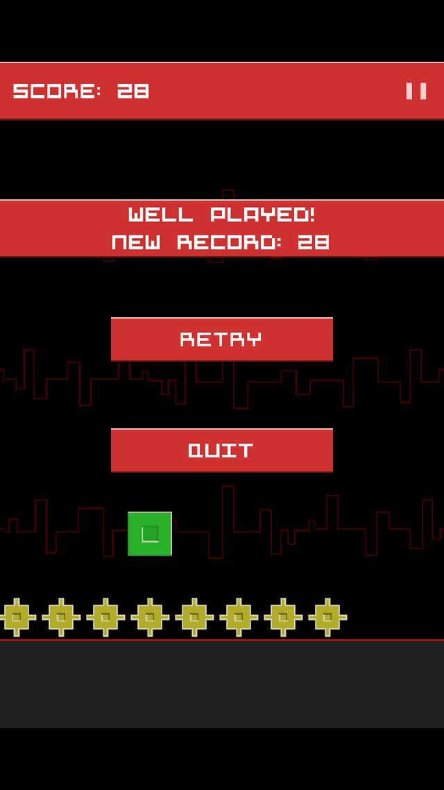 Super Sprint game screenshot