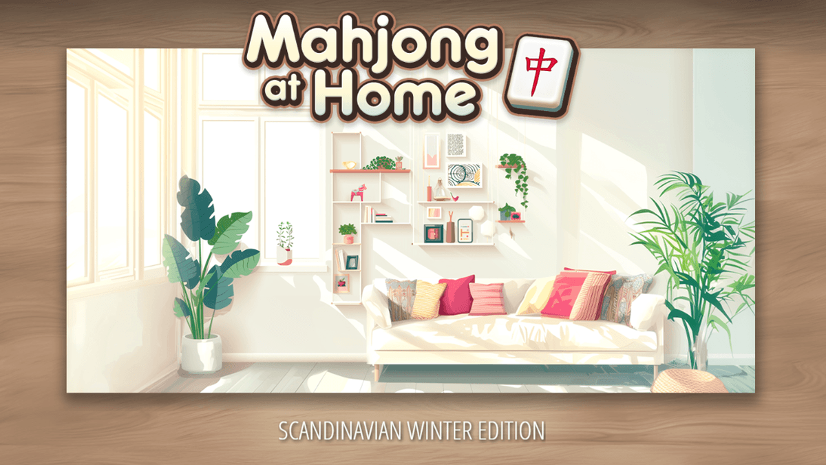 Mahjong At Home: Scandinavian Edition game screenshot