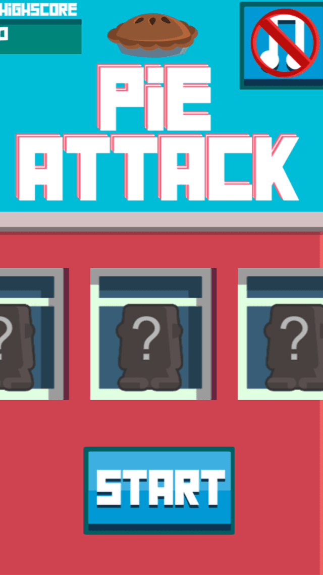 Pie Attack game screenshot