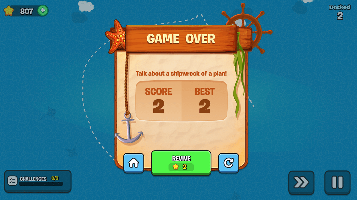 Harbor Dash game screenshot