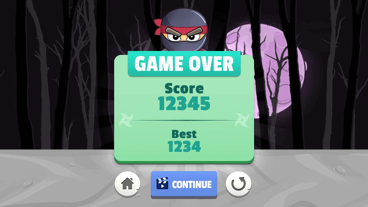 Ninja Speed Runner game screenshot