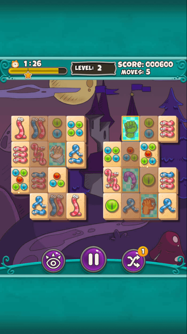 Monsterjong game screenshot