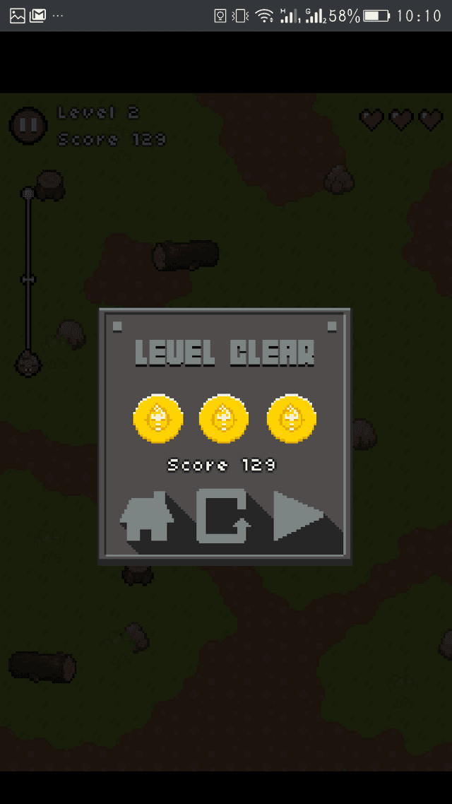 Pixel Zombies game screenshot