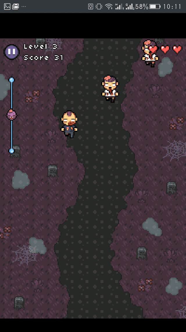 Pixel Zombies game screenshot