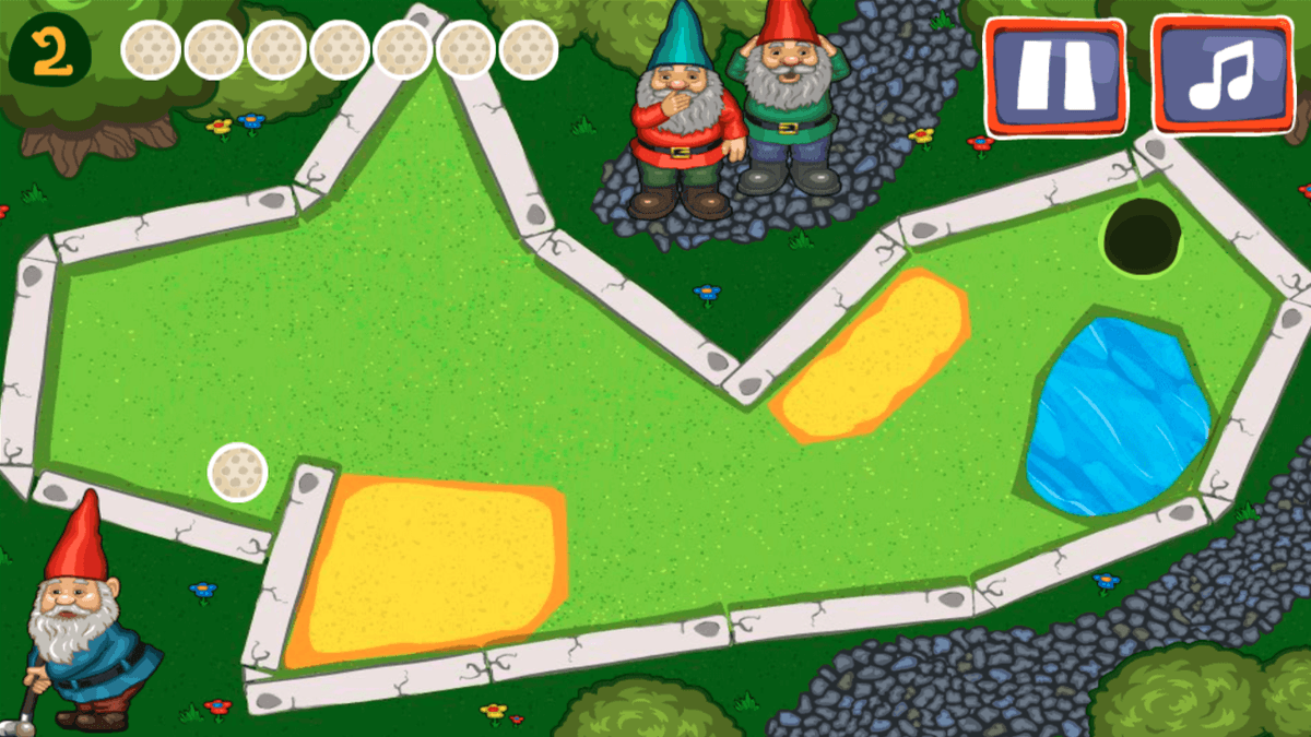 Minigolf Kingdom game screenshot