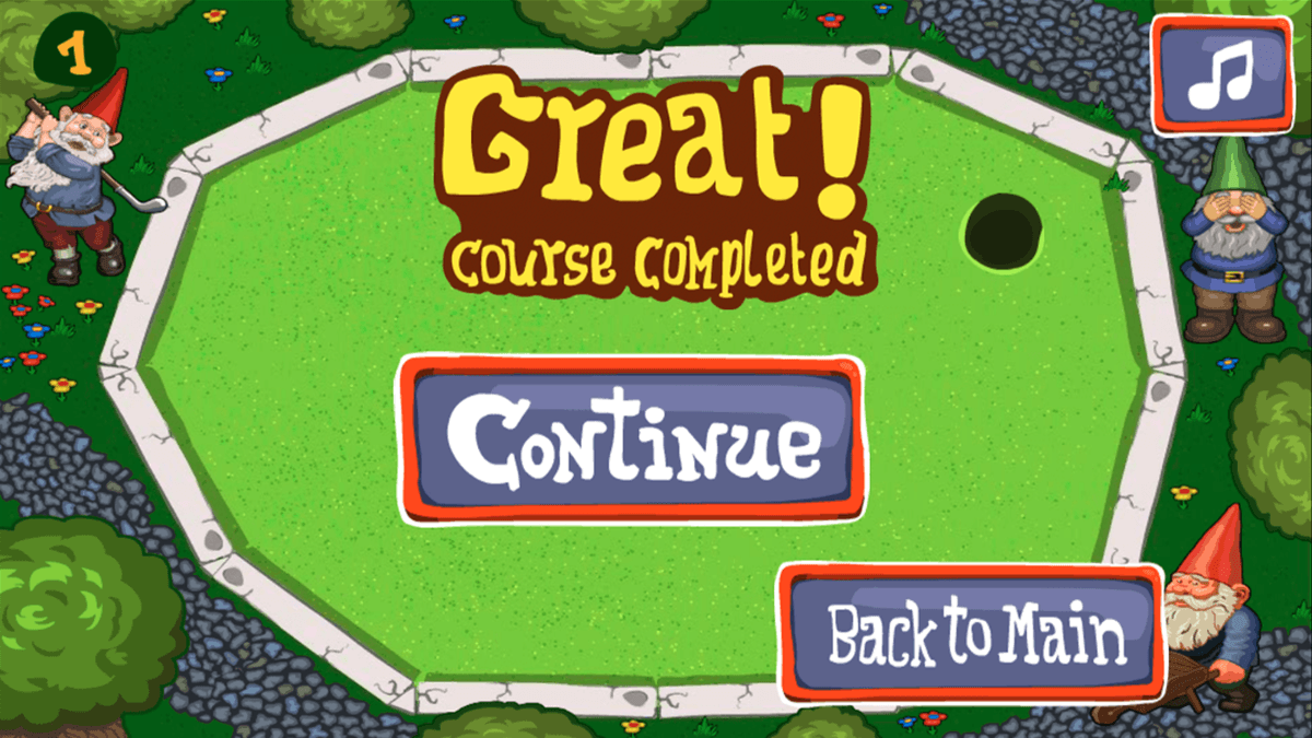 Minigolf Kingdom game screenshot