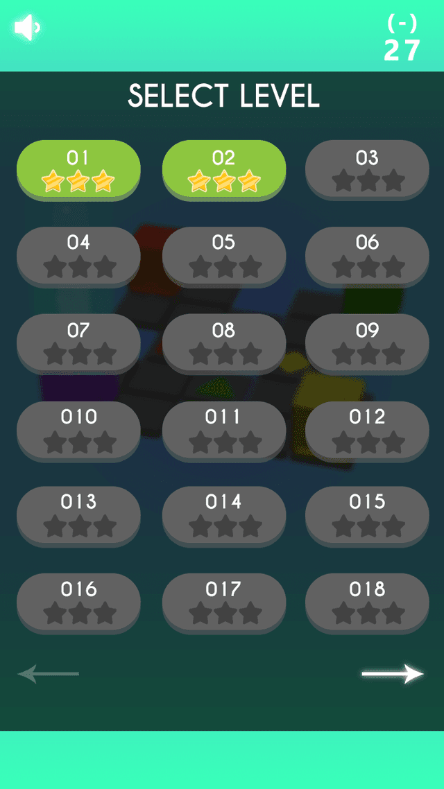 Cubes Got Moves game screenshot