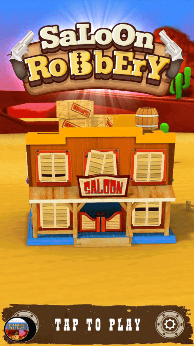 Saloon Robbery game screenshot
