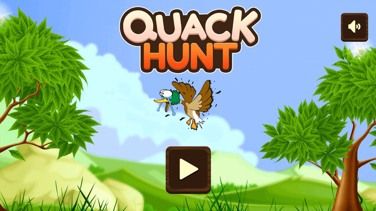 Quack Hunt game screenshot