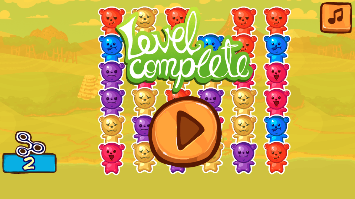 Jelly Bears game screenshot