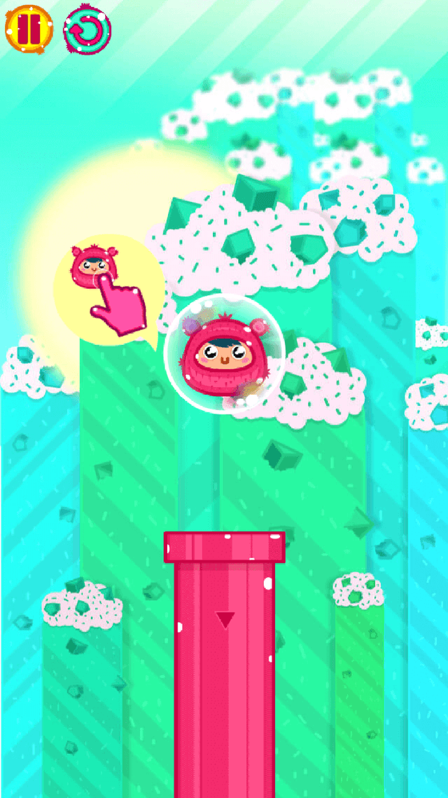 Drop Me game screenshot
