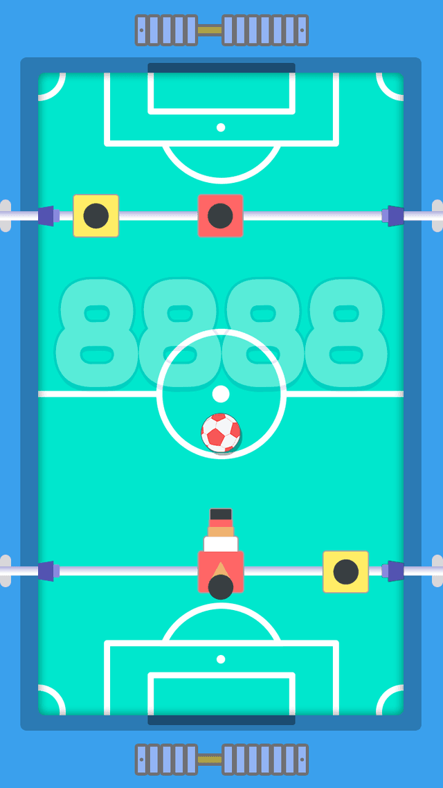 Foosball Kick game screenshot
