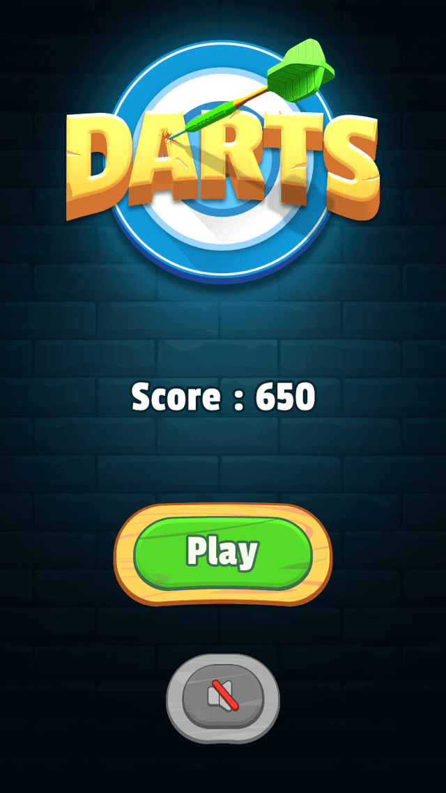 Darts game screenshot