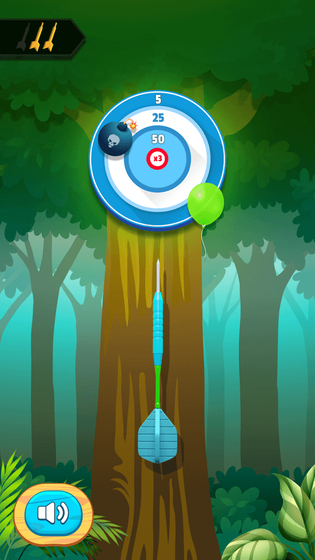 Darts game screenshot
