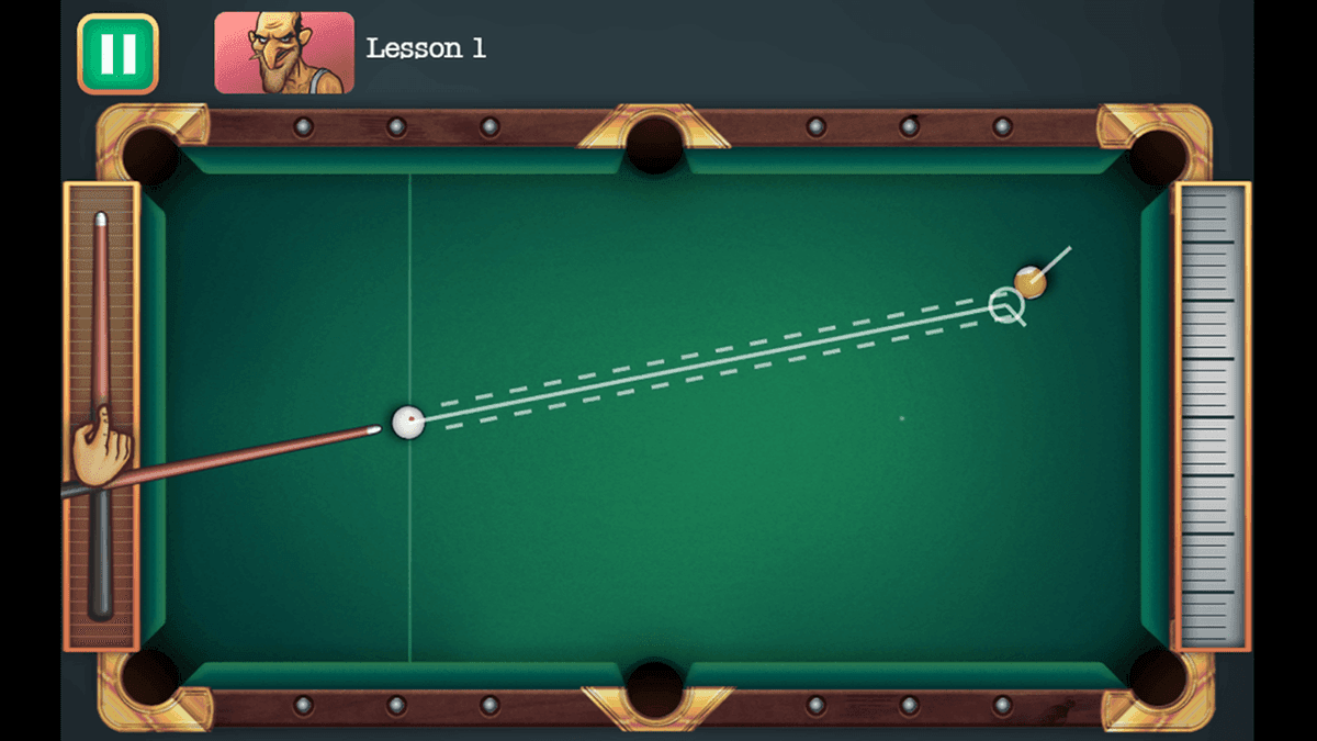Mafia Billiard Tricks game screenshot