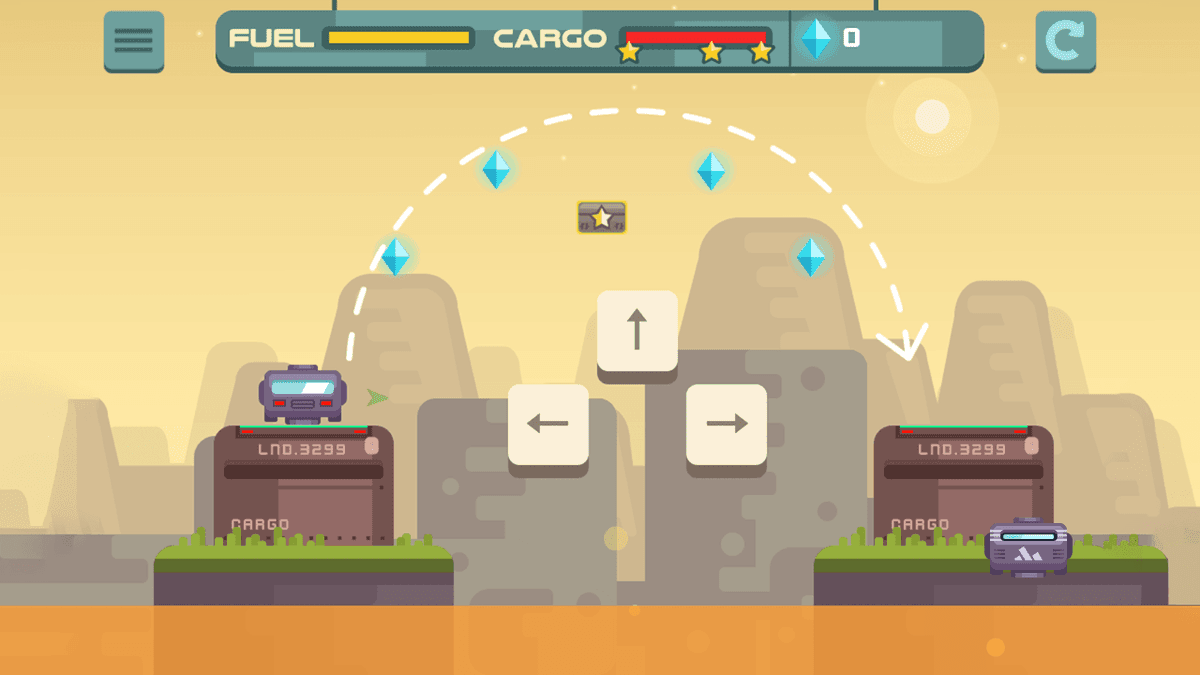 Exoplanet Express game screenshot