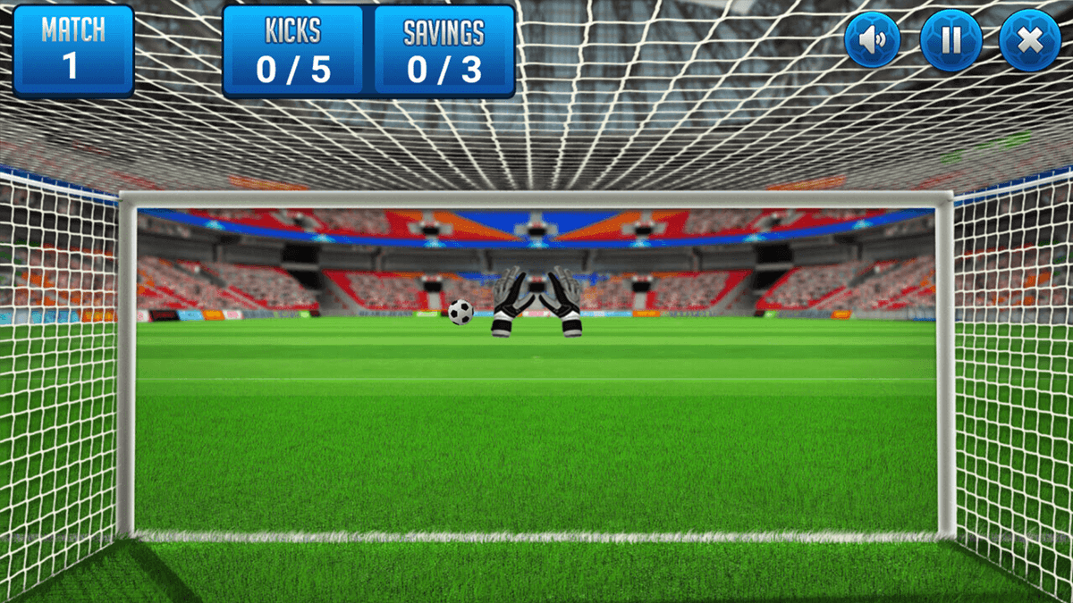 Super Goalie Auditions game screenshot
