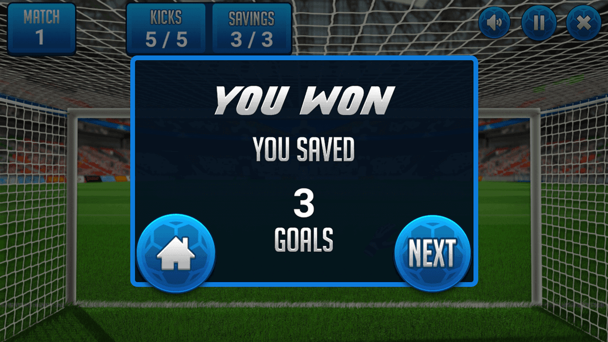 Super Goalie Auditions game screenshot