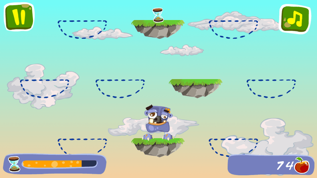 Jom Jom Jump game screenshot