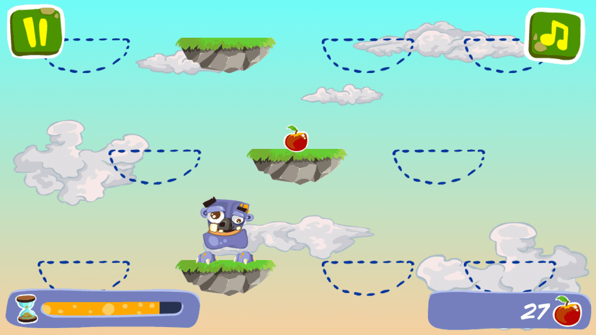 Jom Jom Jump game screenshot