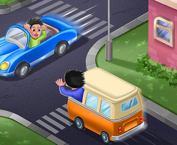Traffic Command game