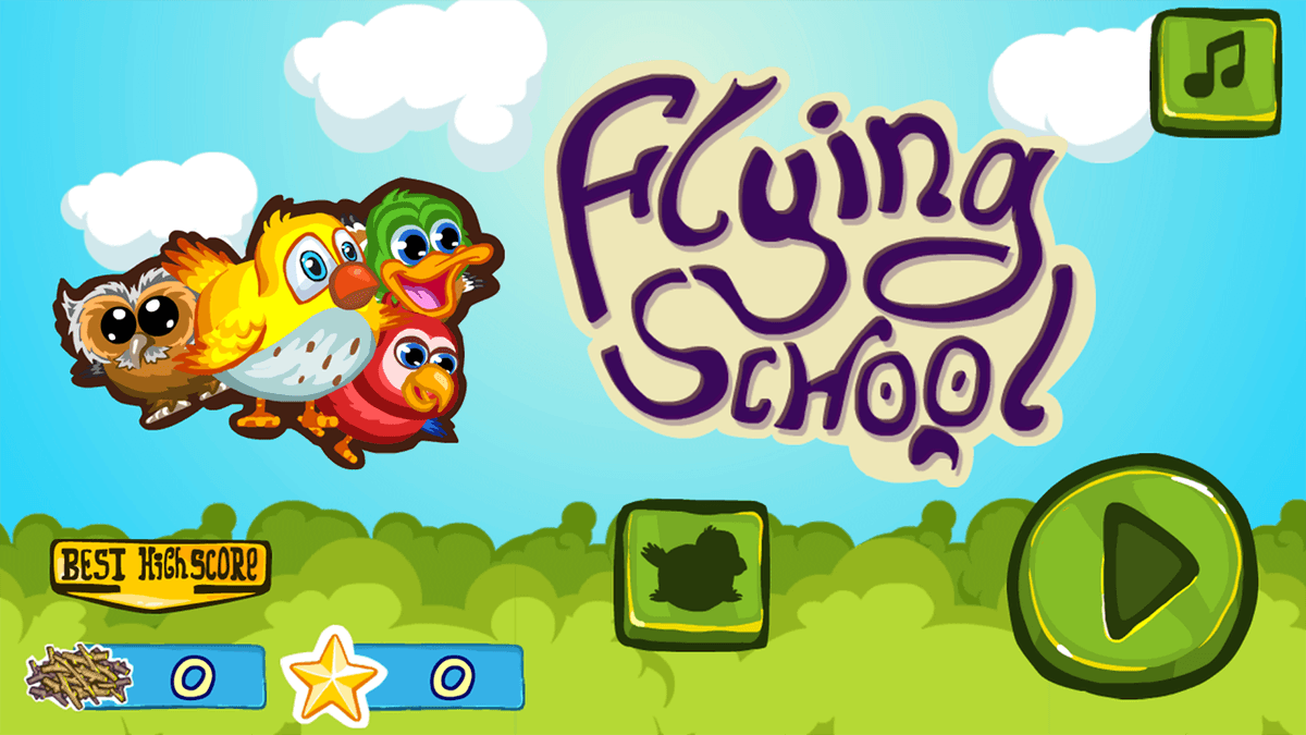 Flying School game screenshot