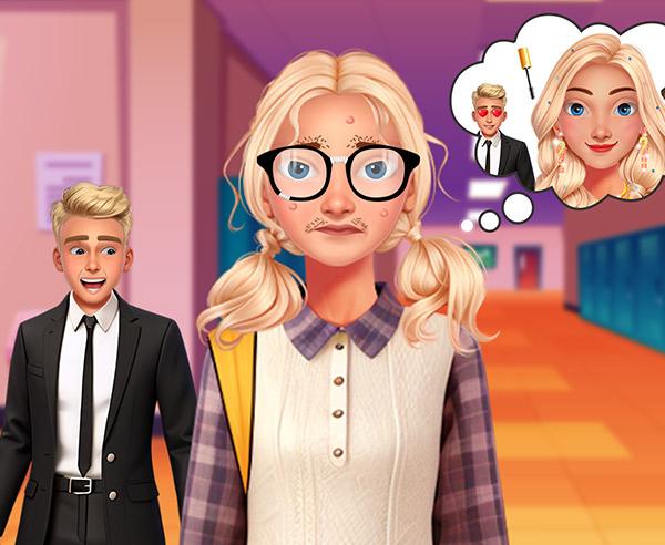 From Nerd to School Popular game